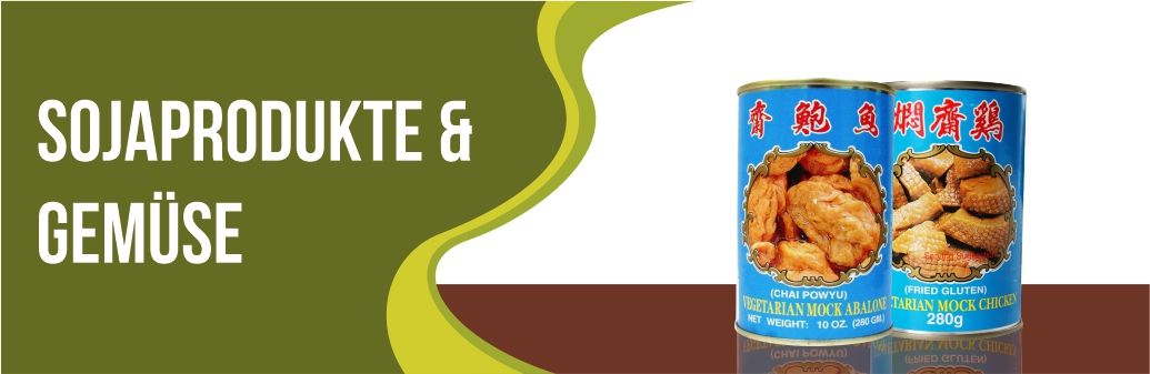 Sojaprodukte &amp; Gemüse