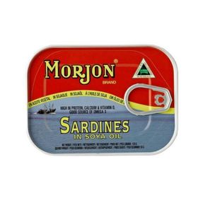 Morjon Sardinen in Sojaöl (120 g)