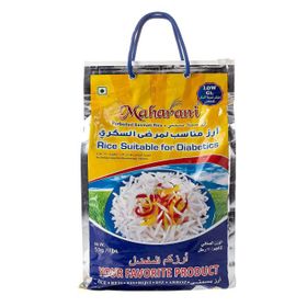 Maharani Parboiled Basmati-Reis für Diabetiker (5 kg)