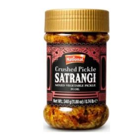 National Crushed Satrangi Gemüsemischung in Öl (340 g)