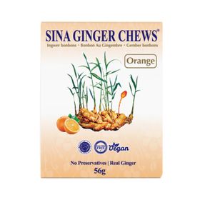 SINA Ingwer-Orangen-Bonbons (56 g)