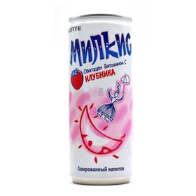 Lotte Milkis Erdbeer-Dose (250 ml)