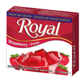 Royal Gelatin Erdbeere (2,8 oz/80 g)