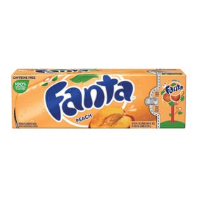 Fanta Peach USA 12 x (12 oz/355 ml)