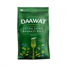 Daawat Green Basmati Extra Long Reis (5 kg)