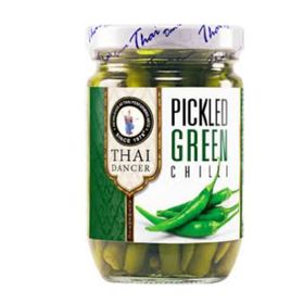 Thai Dancer Eingelegte grüne Chilischoten (200 g)