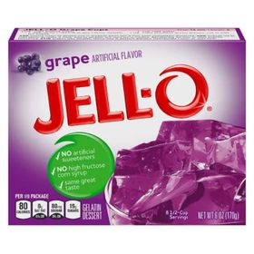 Jell-O Traube (3 oz/85 g)