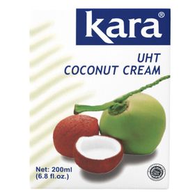 Kara Kokosnusscreme UHT 24 % Fett (200 ml)