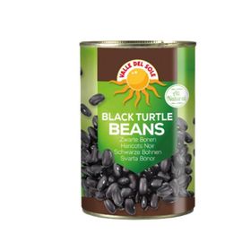 Valle Del Sole Schwarze Schildkrötenbohnen (400 g)