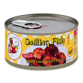 Smiling Fish Gebratene Makrelen mit Chili (90 g)