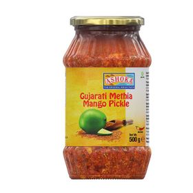 Ashoka Gujarati Methia Mango-Pickles (500 g)