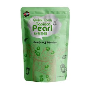 Wejee Quick Cook Tapioka-Perlen mit Matcha-Geschmack (250 g)