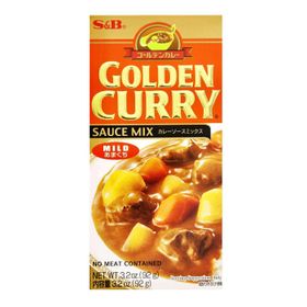 S&amp;B; Golden Curry Sauce Mix Mild (92 g)