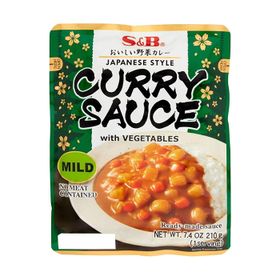 S&amp;B; Curry-Sauce mit Gemüse, mild (210 g)