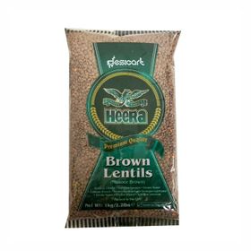 Heera Ganze braune Masoor-Linsen (1 kg)
