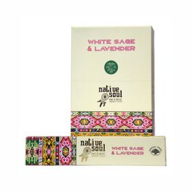 Green Tree Native Soul Weißer Salbei &amp; Lavendel 6 x (10 Stäbchen)