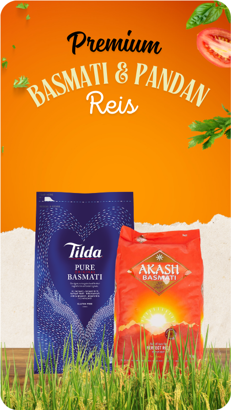 Premium Basmati- & Pandanreis