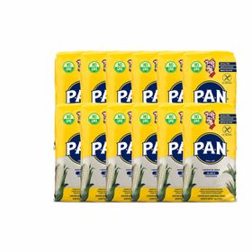 Harina P.A.N. Weißes Maismehl (White Corn Meal) – Arepa-Mehl 10X (1 kg)