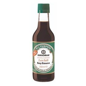 Kikkoman Sojasauce Less Salt (250 ml)
