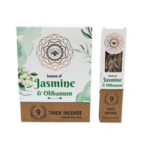 Green Tree Jasmine &amp; Olibanum Botanical (Räucherstäbchen) (9 Stäbchen)