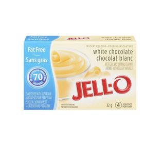 Jell-O Instant-Pudding fettfrei weiße Schokolade (32 g)