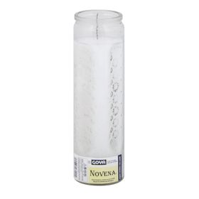 Goya Novena Kerze Tall White (549 g)