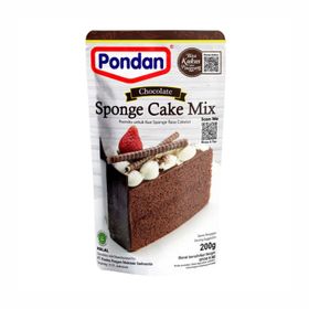Pondan Sponge Cakemix Schokolade (200 g)