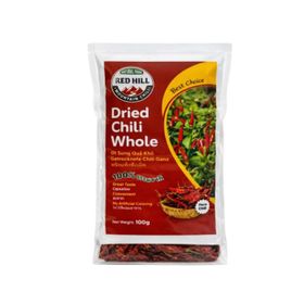 Red Hill – Kleine getrocknete Chilischoten, ganz (100 g)