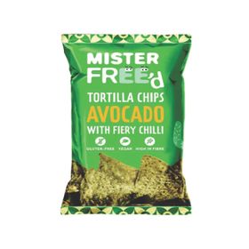 Mister Freed Tortilla Chips Avocado mit feuriger Chili (48 oz/135 g)