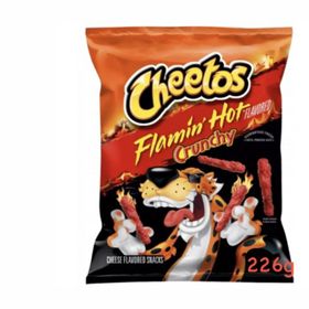 Cheetos Flamin Hot Crunchy (8 oz/226 g)