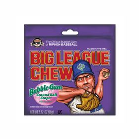 Big League Chew Grape Bubble Gum (2,12 oz/60 g)