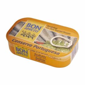 Bon Appetit Portugiesische Sardinen mit Sonnenblumenöl picante (120 g)