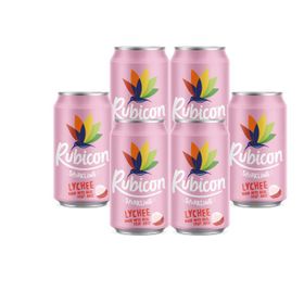 Rubicon Sparkling Lychee (6 x 330 ml)