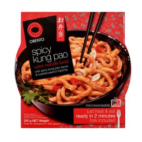 Obento Spicy Kung Pao Udon Noodles Bowl (240 g)