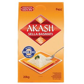 Akash Sella Basmati Reis (20 kg)