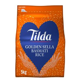Tilda Golden Sella Basmati Reis (5 kg)