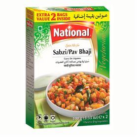 Nationale Gewürzmischung für Sabzi/Pav Bhaji (130 g)