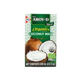 Aroy-D Bio-Kokosmilch UHT 19 % Fett (250 ml)