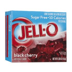 Jell-O Black Cherry Zuckerfrei (8,5 g)