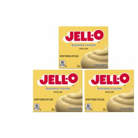 Jell-O Instant-Pudding Banana Cream 3X (96 g)