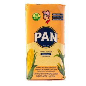 Harina P.A.N. Gelbes Maismehl (Yellow Corn Flour) – Arepa-Mehl (1 kg)