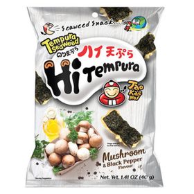 Taokaenoi Hi Tempura Seetang-Pilz &amp; schwarzer Pfeffer (40 g)