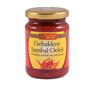 Flower Brand Gebackenes Sambal Oelek (200 g)
