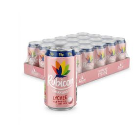 Rubicon Sparkling Lychee (24 x 330 ml)