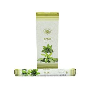 Grüner Baum Salbei (Räucherstäbchen) 6 x (10 Stäbchen)