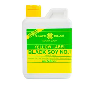 Flower Brand Yellow Label Black Soy Nr. 1 (500 ml)