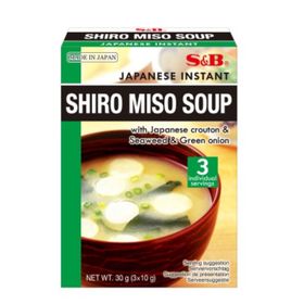 S&amp;B; Instant-Shiro-Miso-Suppe (30 g)