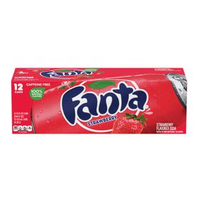 Fanta Strawberry USA 12 x (12 oz/355 ml)