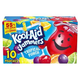 Kool Aid Jammers – Tropical (10 x 180 ml)