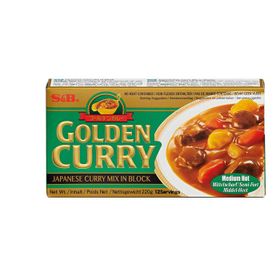 S&B Golden Curry, mittelscharf (220 g)